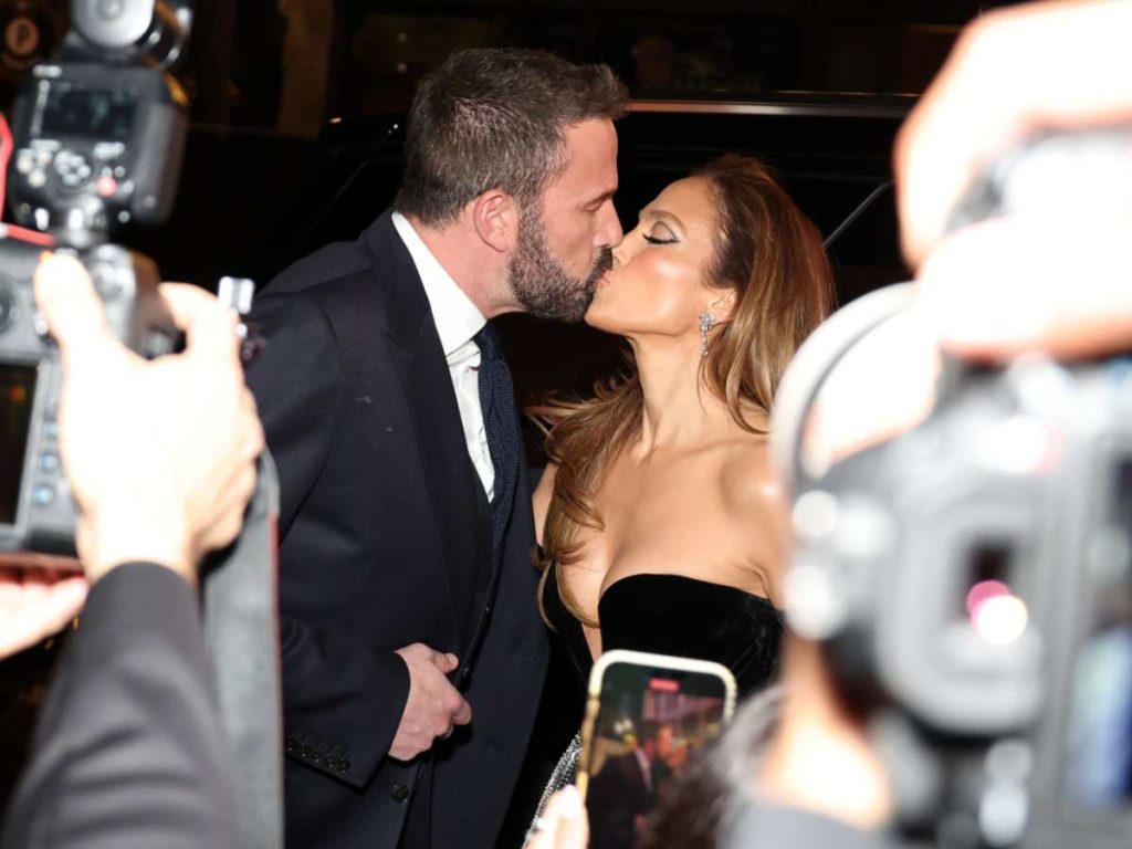 Ben Affleck's and Jennifer Lopez at premier of 'This is me..Now'