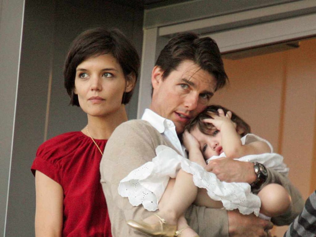 Katie Holmes And Tom Cruise with baby Suri