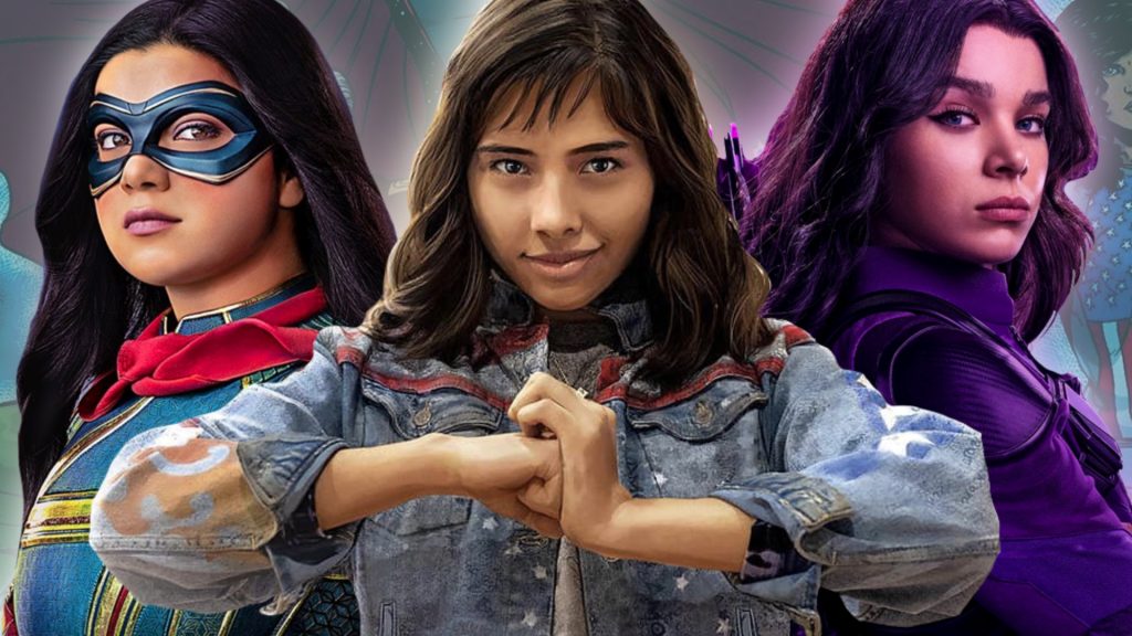 The potential Young Avengers include Kamala Khan, Kate Bishop and America