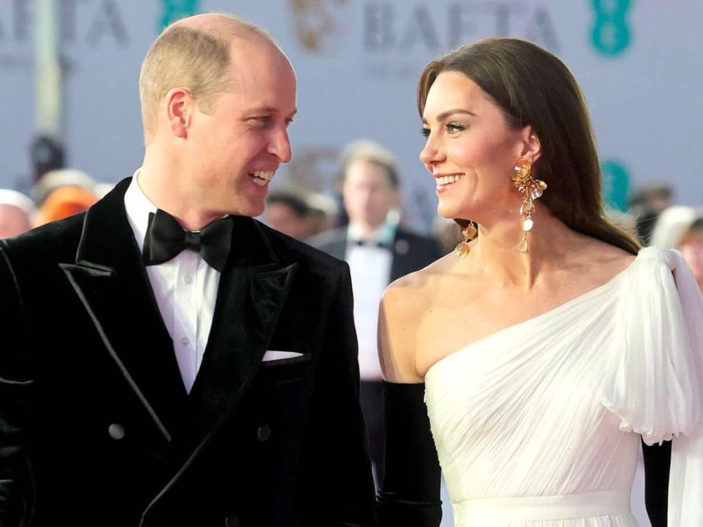 Prince William and Kate Middleton (Credit: X)