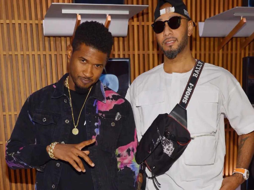 Usher and Swizz Beatz (Image: Getty)