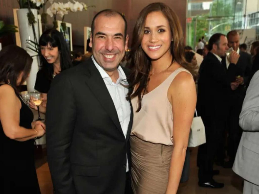 Rick Hoffman and Meghan Markle (Image: Getty)