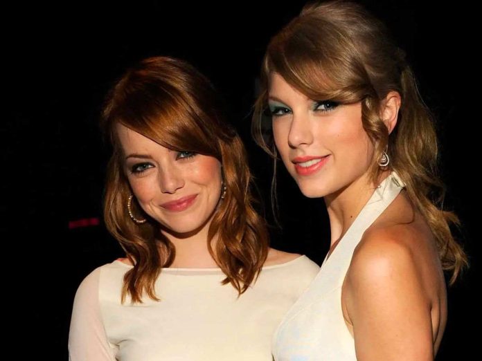 Taylor Swift and Emma Stone