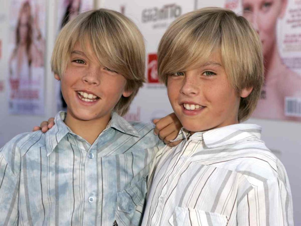Young Cole and Dylan Sprouse