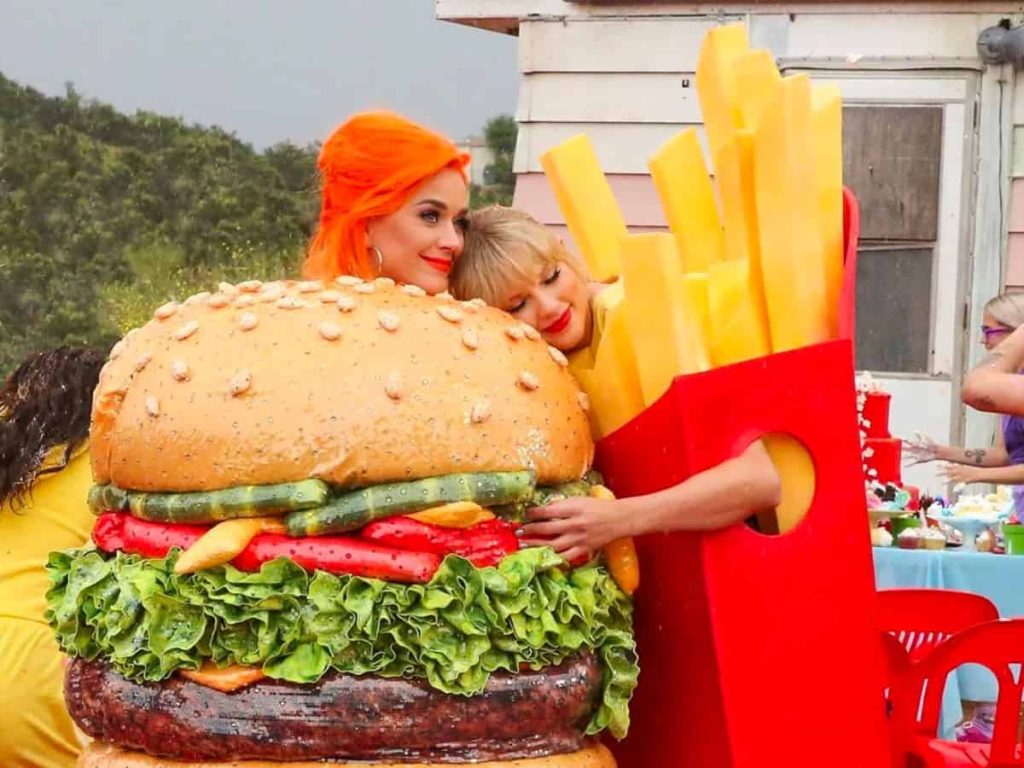 Taylor Swift and Katy Perry (Credits: Instagram)