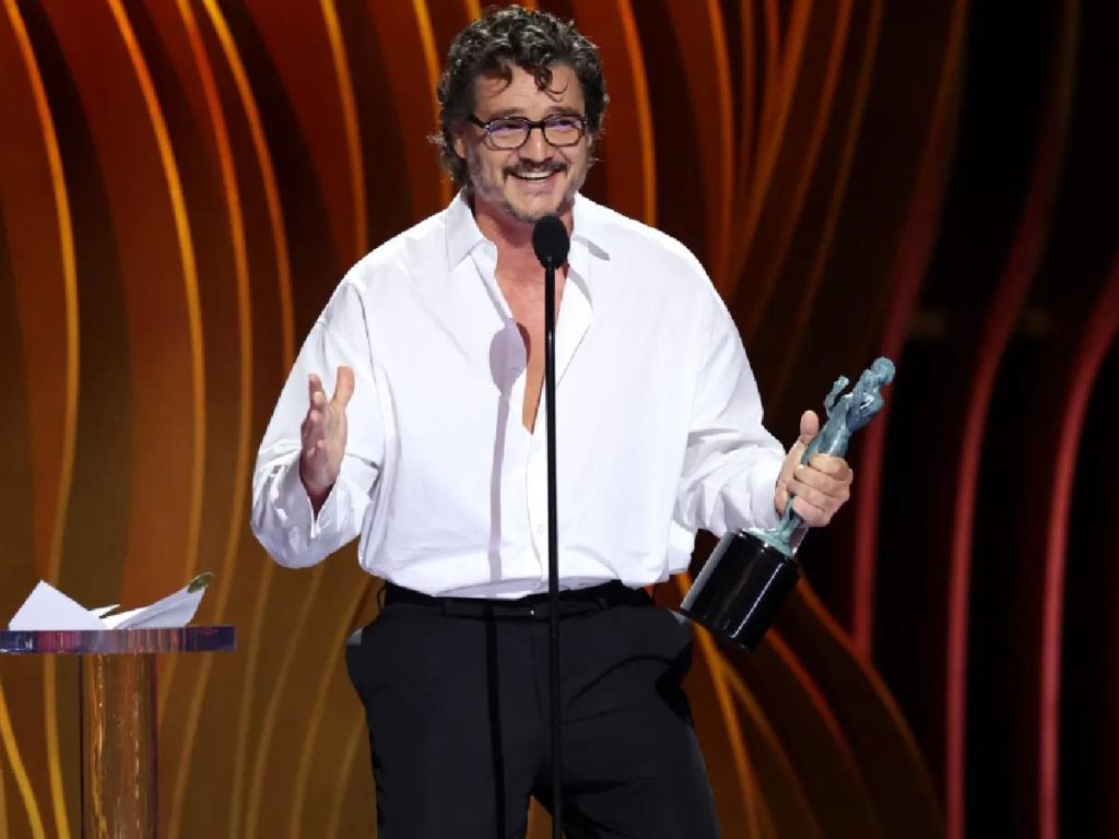 Pedro Pascal at SAG Awards (Image: Getty)