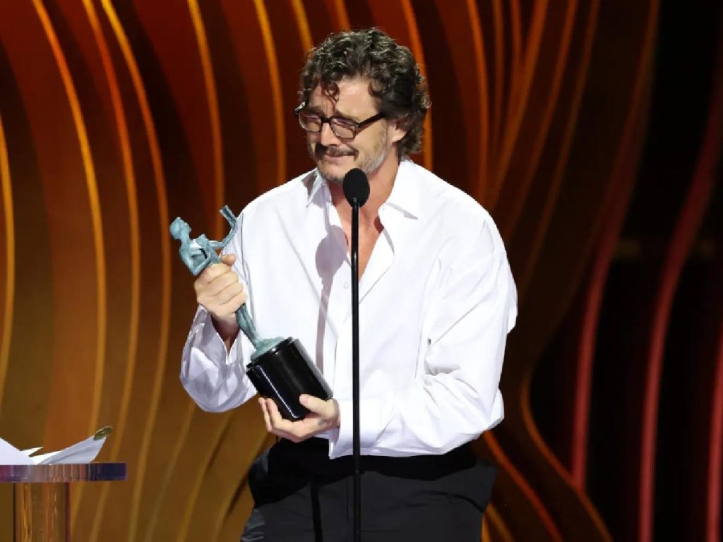 Pedro Pascal at SAG Awards (Image: Getty)