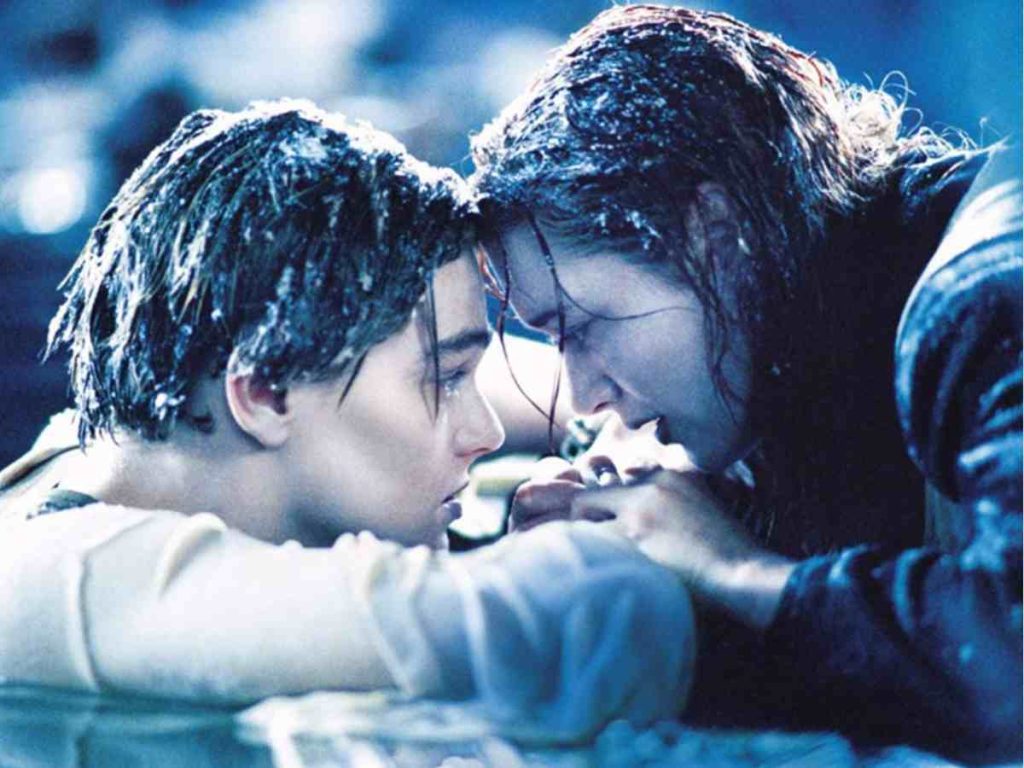 Leonardo DiCaprio in 'Titanic' (Credit: Getty)