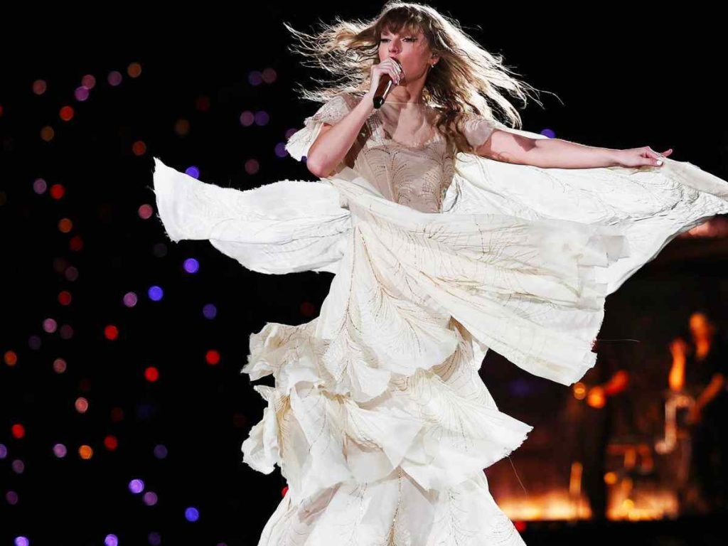 Taylor Swift at the Eras Tour. (Credits: GETTY)