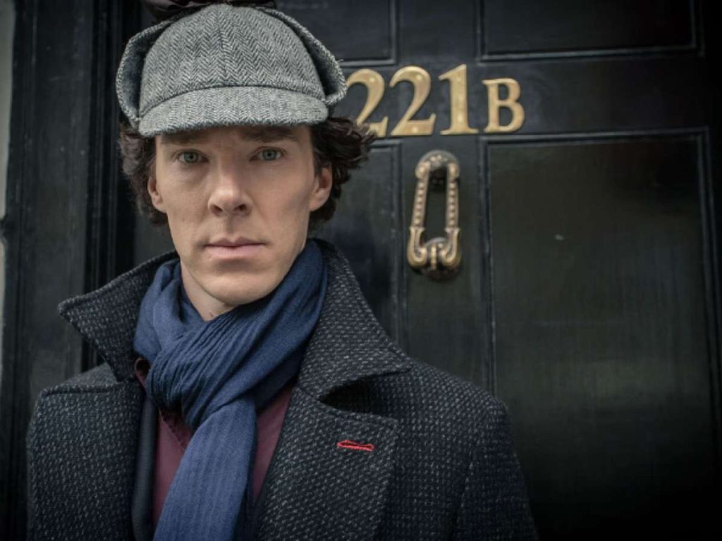 Benedict Cumberbatch as Sherlock Homes (Credit: BBC)