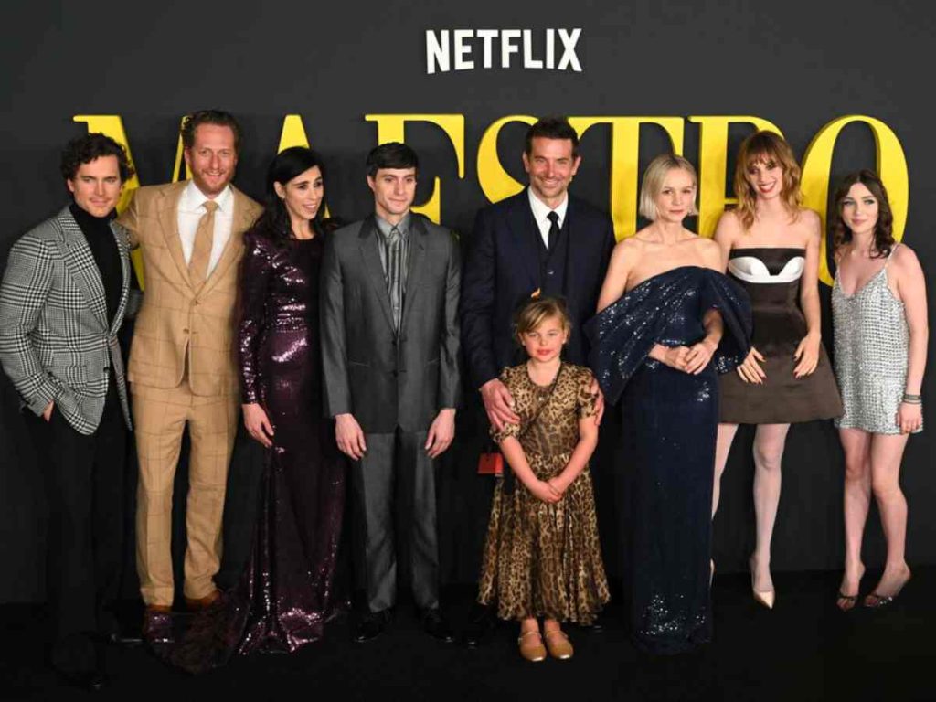 Bradley Cooper's Daughter Makes her Red carpet debut at 'Maestro' premier (Image: Getty)