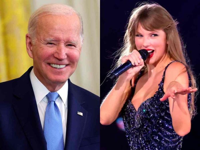 Joe Biden and Taylor Swift