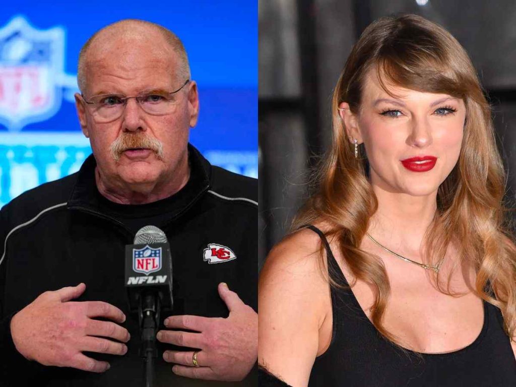 Andy Reid and Taylor Swift