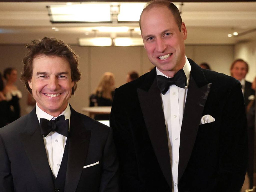 Prince William and Tom Cruise (Credit: Getty) 
