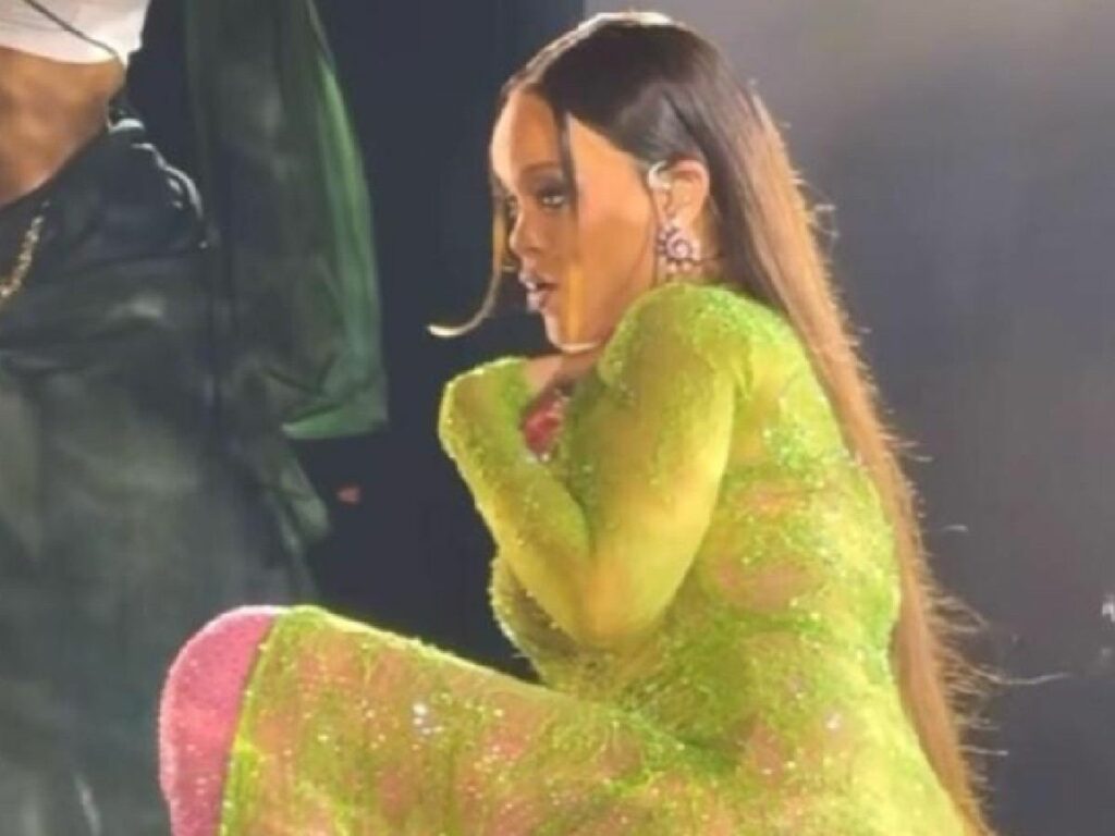 still from her performance