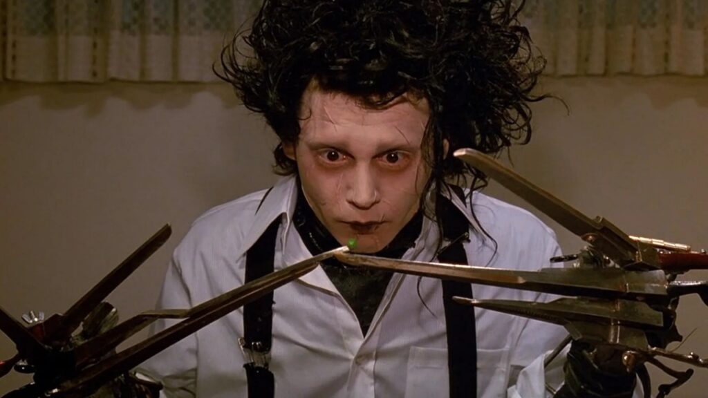 Johnny Depp in 'Edward Scissorhands'