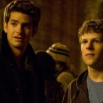 Andrew Garfield and Jesse Eisenberg in 'The Social Network'