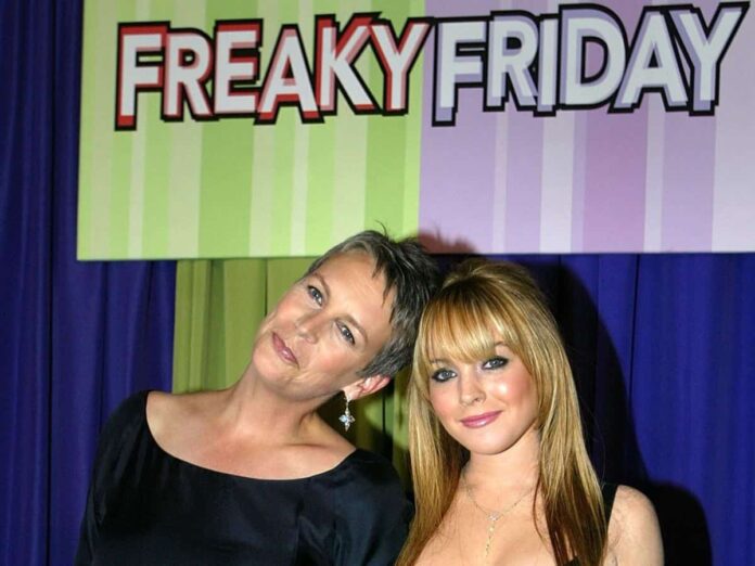 Jamie Lee Curtis and Lindsay Lohan for 'Freaky Friday'