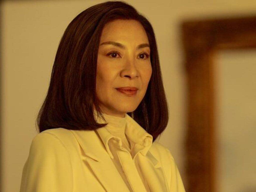 Michelle Yeoh in a still from 'The Brothers Sun’. (Credit: Netflix)