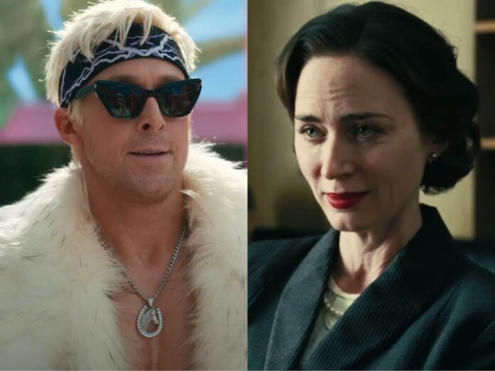 Ryan Gosling and Emily Blunt in 'Barbie' and 'Oppenheimer