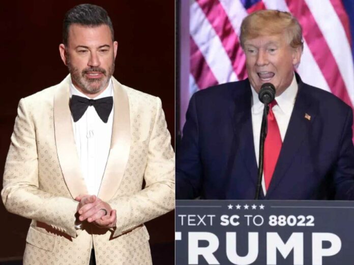 Jimmy Kimmel and Donald Trump (Credit: X)