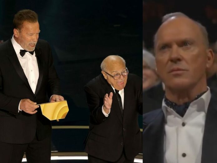 It was Batman villains against Michael Keaton at Oscars