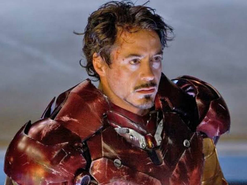 Robert Downey Jr as Iron Man