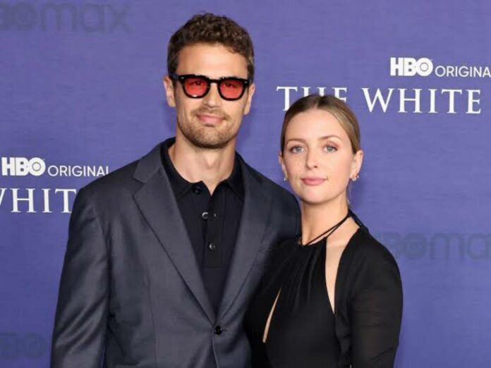 The couple, Theo James and Ruth Kearney