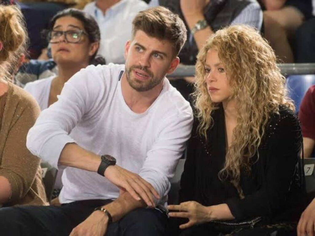 Gerard Pique and Singer Shakira (Credit: X)