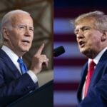 Donald Trump and Joe Biden (Image: AP)