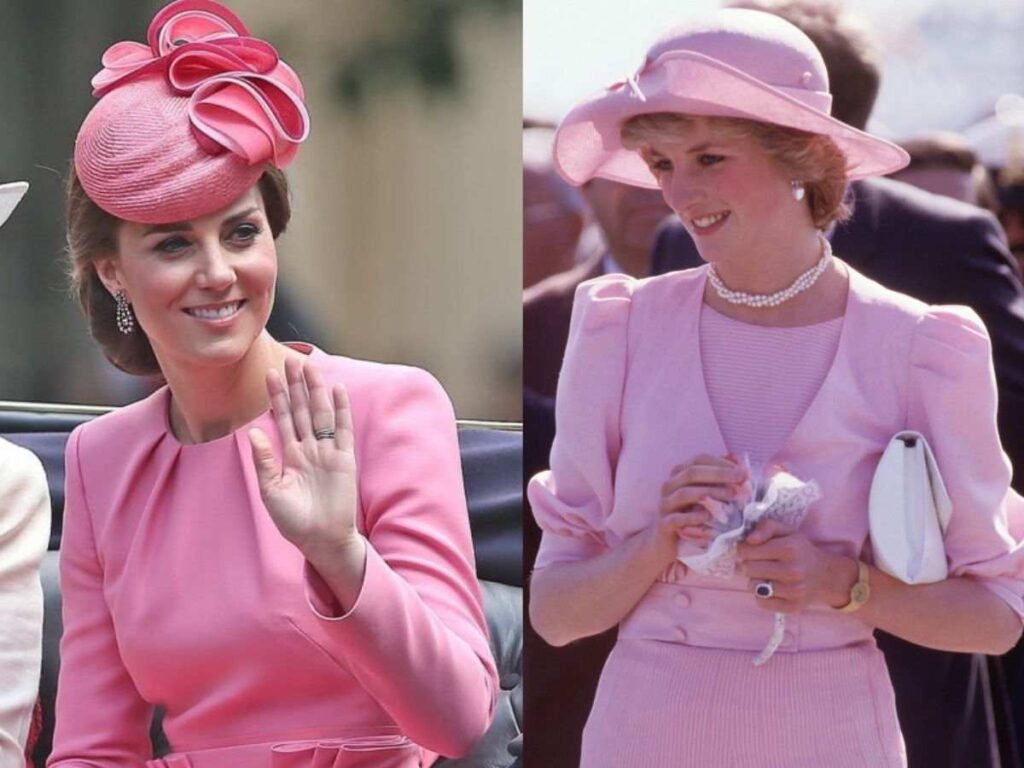 Princess Kate and Princess Diana