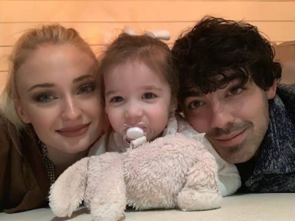 Joe and Sophie with their daughter