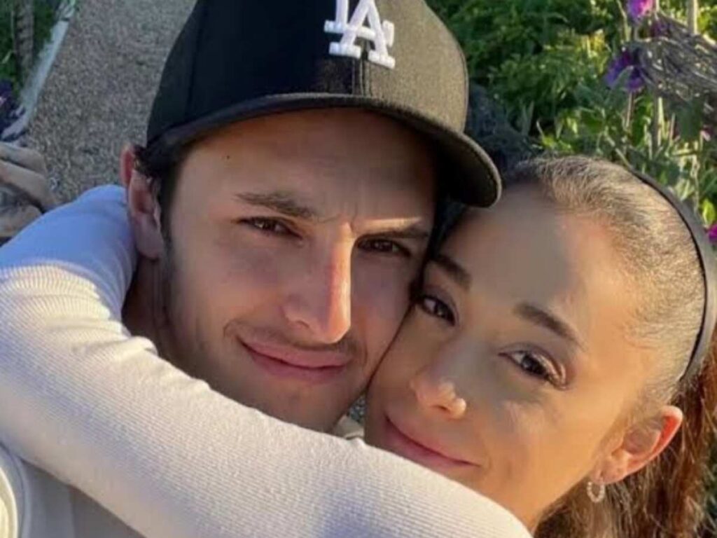 The couple, Ariana Grande and Dalton Gomez before the divorce via Ariana's Instagram