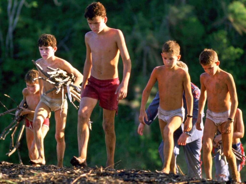 A still from 'Lord of the Flies' (Image: Prime Video)