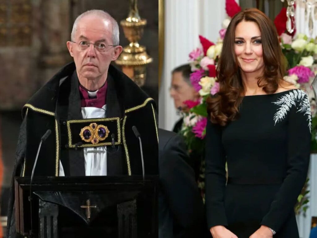 The Archbishop and Kate Middleton