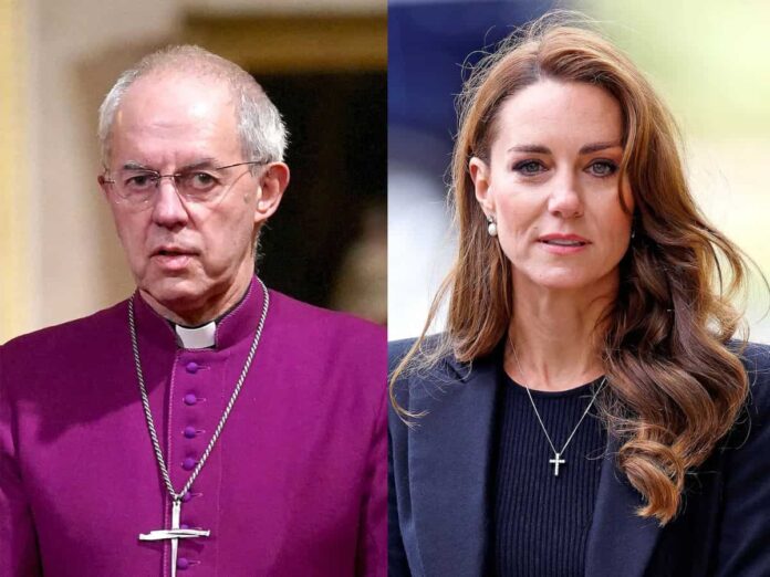 The Archbishop and Kate Middleton