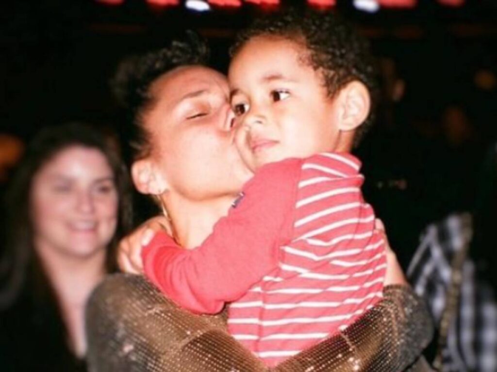 Alicia Keys and her son (Credit: Instagram)