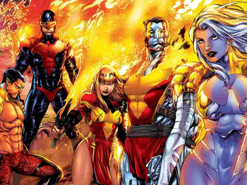 Heros possesed by The Phoenix Force 