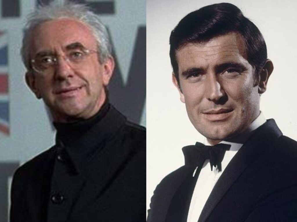 Johnathan Pryce and George Lazenby