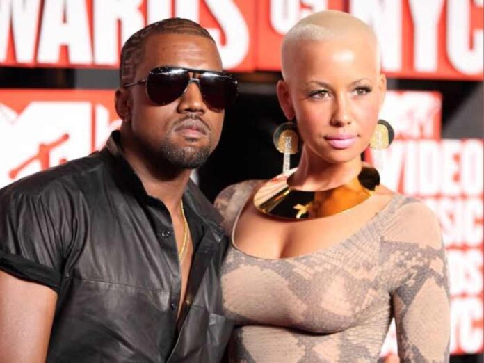 Kanye West and his ex-girlfriend Amber Rose