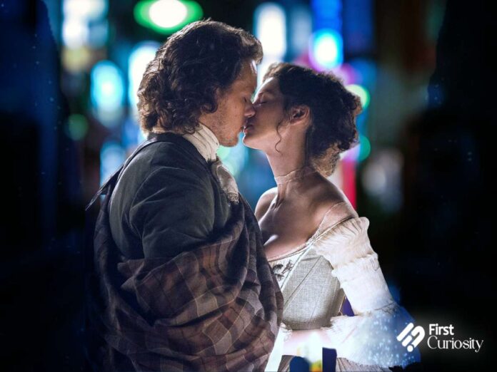 Jamie and Claire's wedding in 'Outlander'