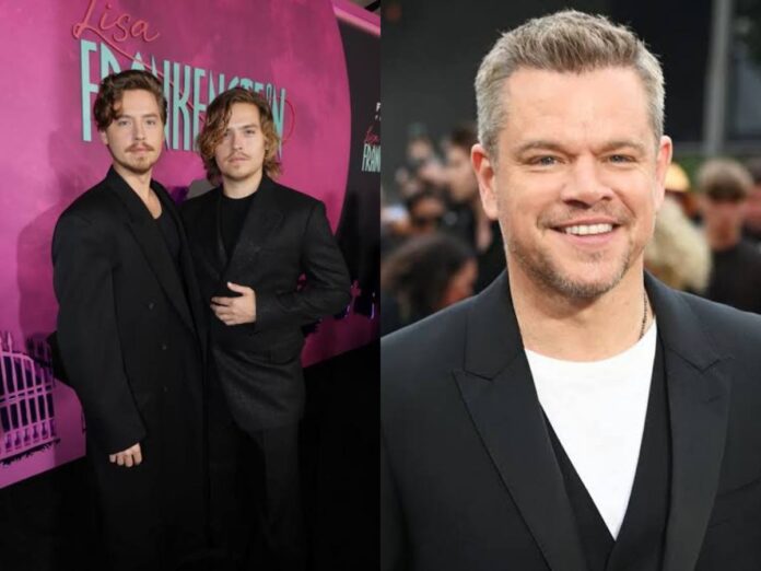 Cole And Dylan brushed off Matt Damon while playing 'World of Warcraft'