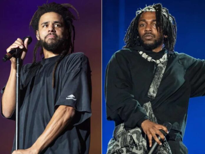 J Cole and Kendrick Lamar