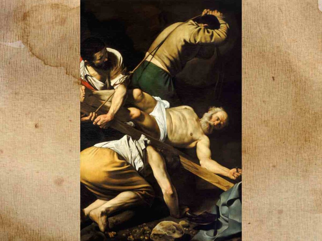 'The Crucifixion of St. Peter' by Caravaggio