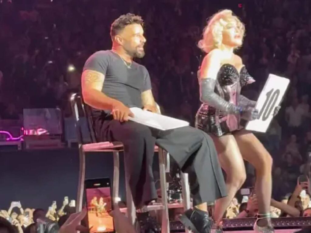 Ricky Martin and Madonna (Credit: Page Six)