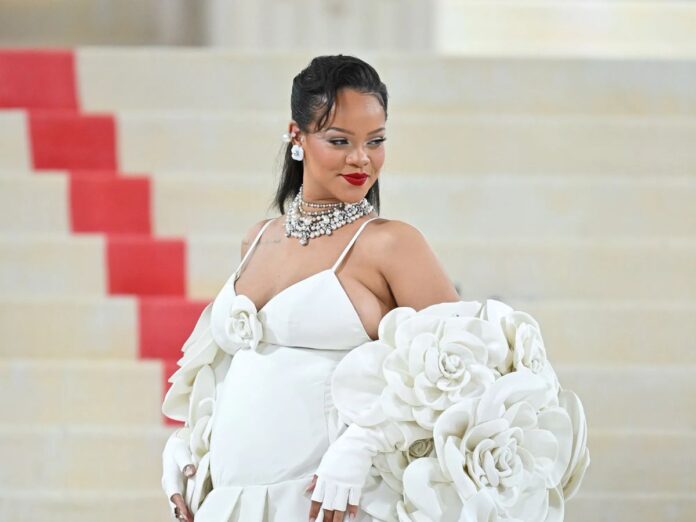 Rihanna at the Met Gala