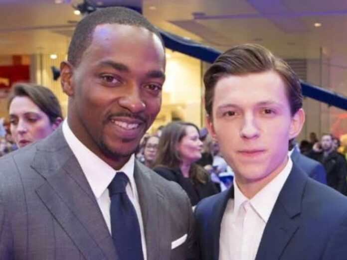 Anthony Mackie and Tom Holland