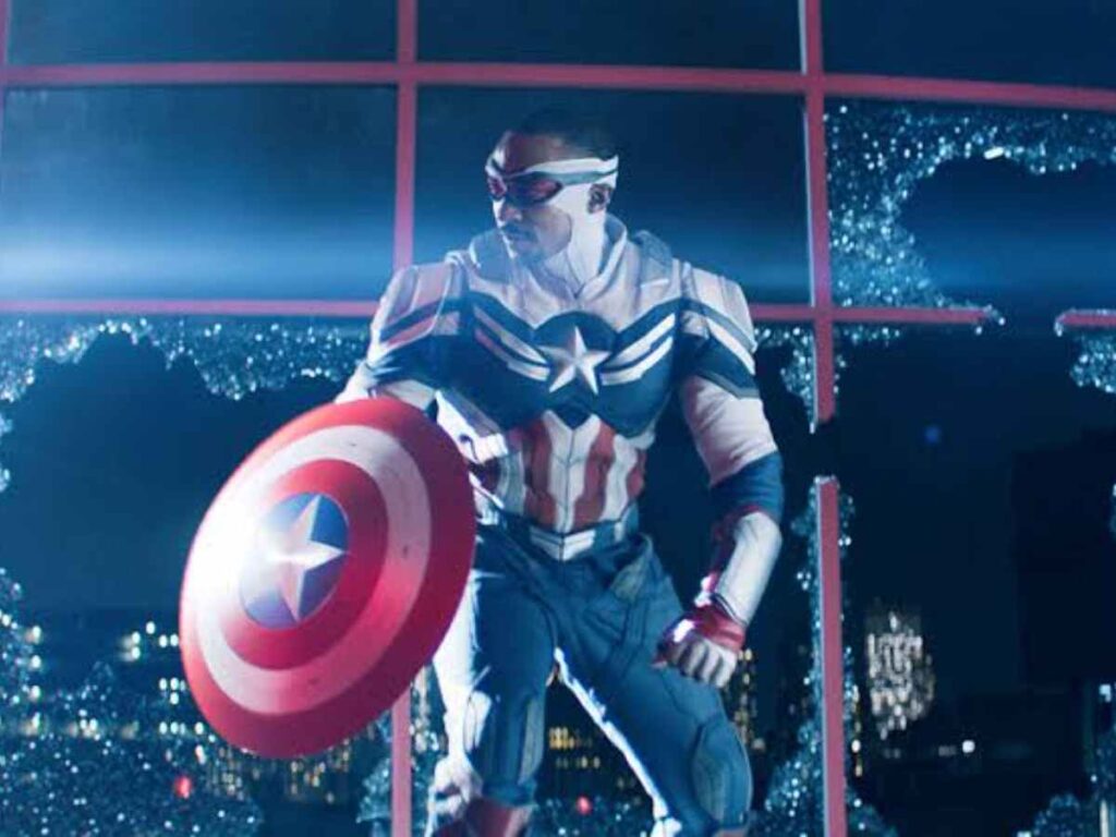 Glimpse of the new Captain America