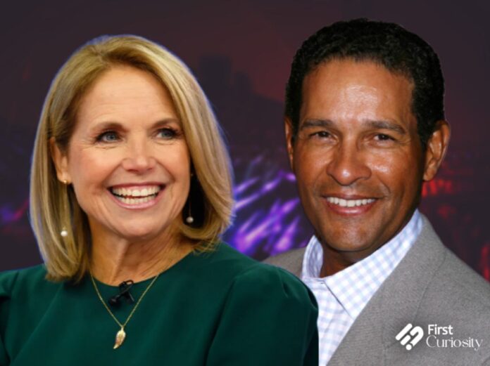 Katie Couric and Bryant Gumbel
