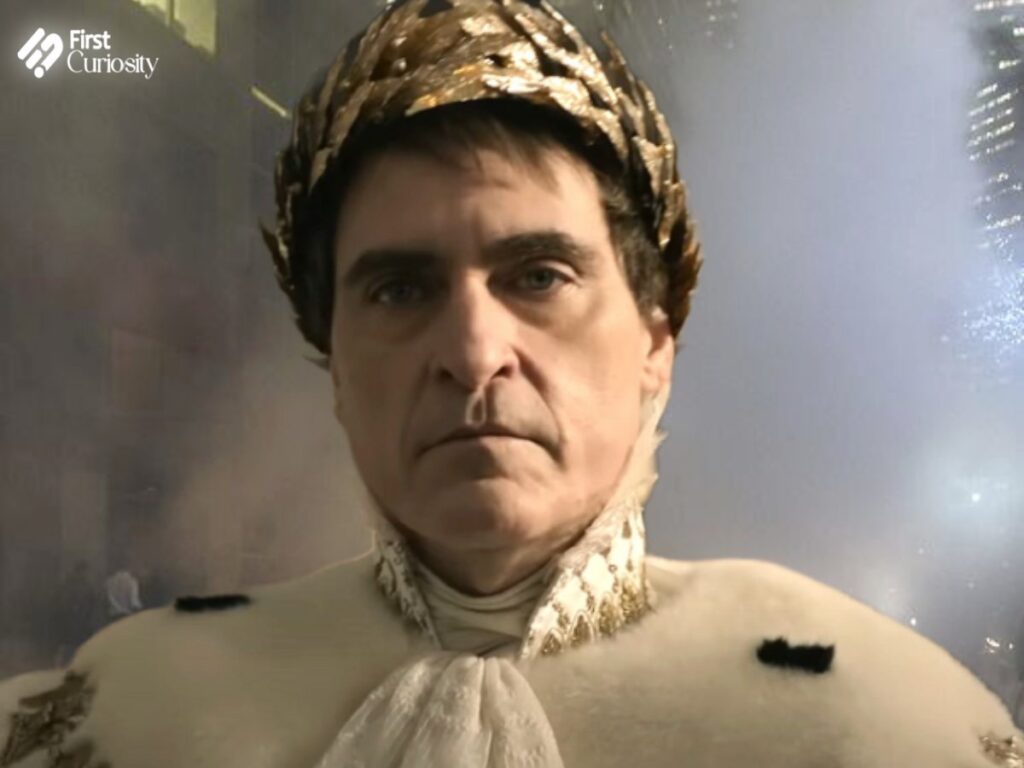 Joaquin Phoenix in 'Napolean' 